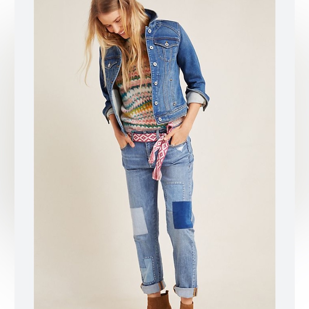 Pilcro by Anthropologie boyfriend jeans